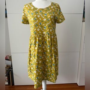 Winter Water Factory Amanda Jane Jones Bug Stockholm Dress Cotton Medium